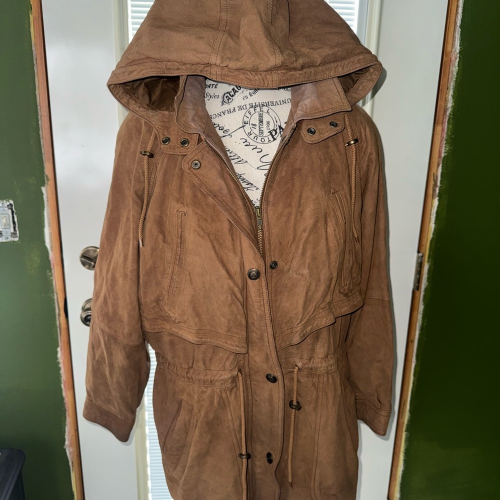 Adventure Bound Women's Brown Leather Jacket Thinsulate